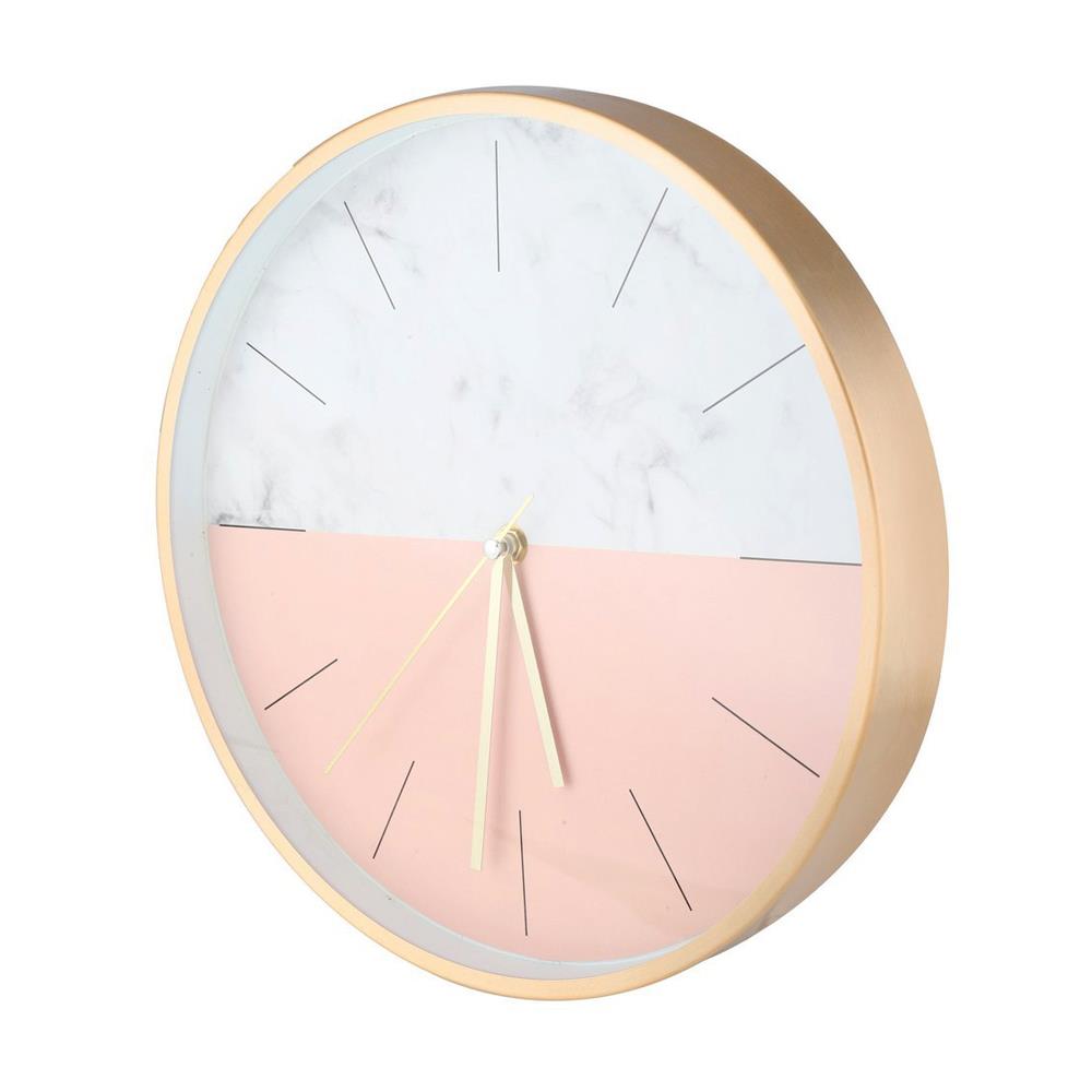 นาฬิกาแขวน HOME LIVING STYLE HAFU 12 นิ้ว สีชมพู