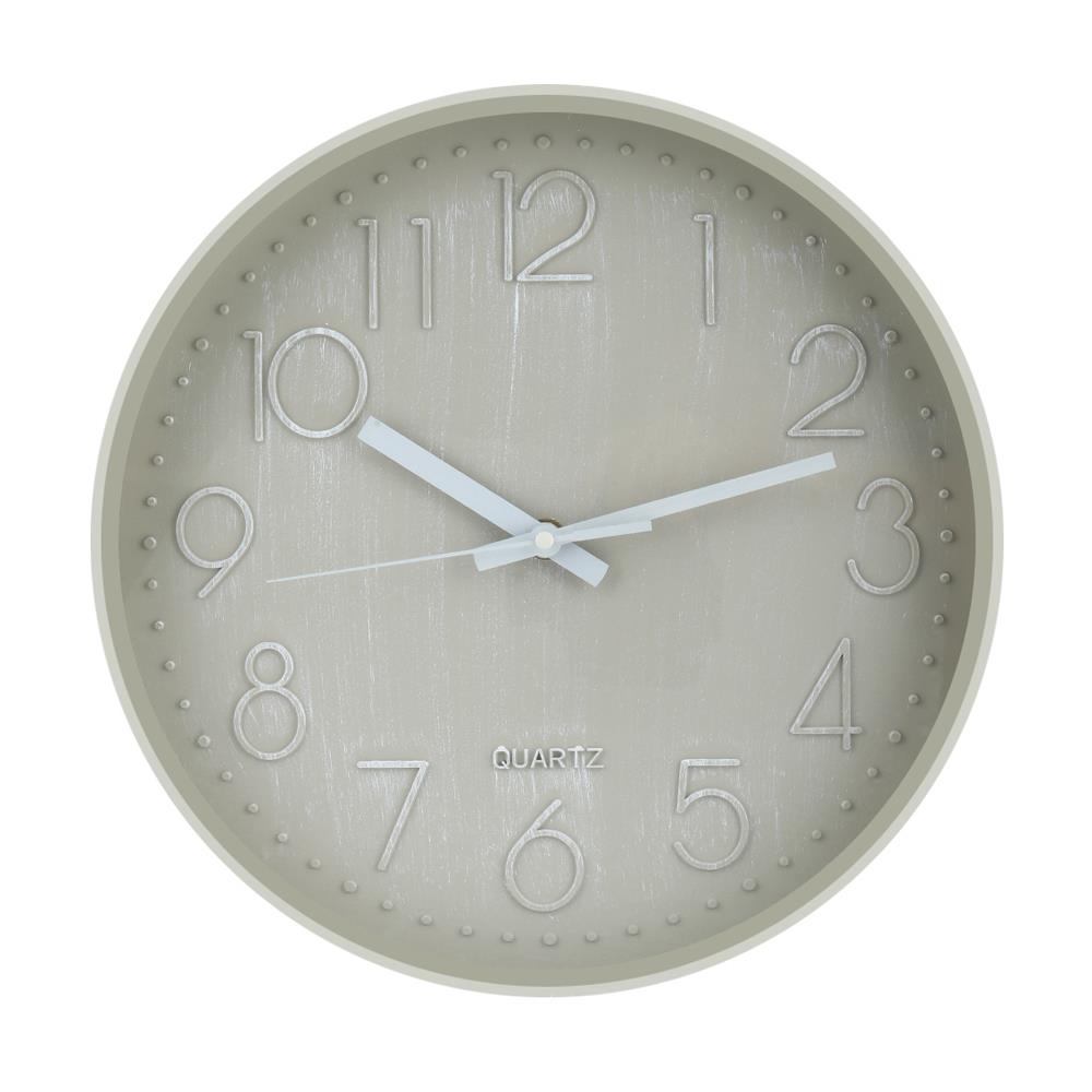 นาฬิกาแขวน HOME LIVING STYLE ENBOSU 12 นิ้ว สีเทา