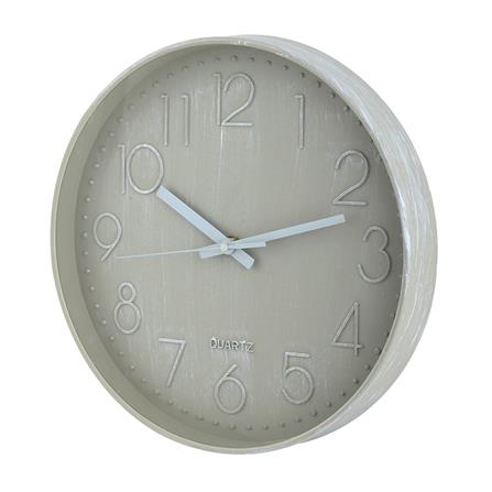 นาฬิกาแขวน HOME LIVING STYLE ENBOSU 12 นิ้ว สีเทา_1