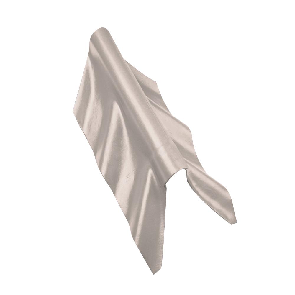 ครอบปรับมุมลอนคู่ ตัวล่าง ตราห้าห่วง 0.5x57x27 ซม. สีซีเมนต์