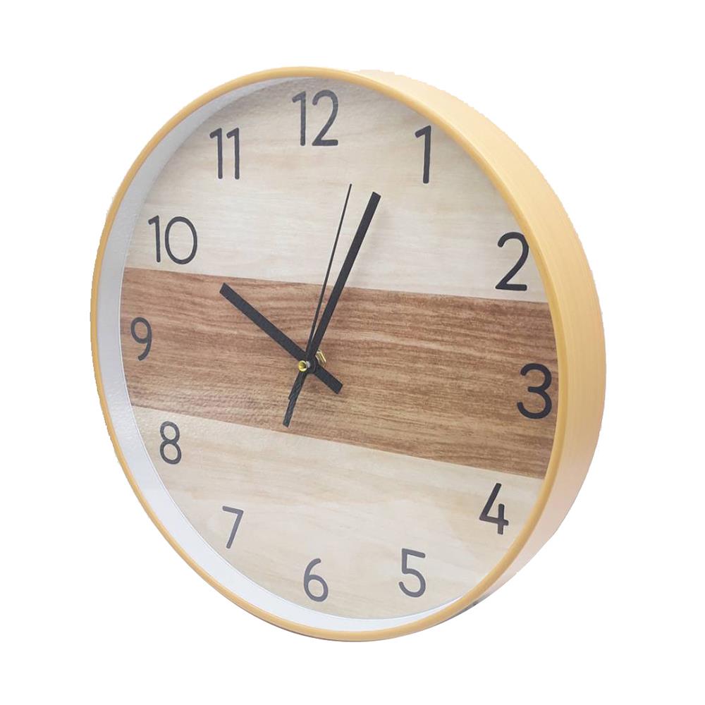 นาฬิกาแขวน HOME LIVING STYLE BOISEY 12 นิ้ว สีน้ำตาล