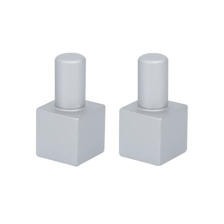 ตัวปิดมุมคิ้วอะลูมิเนียมแบบเหลี่ยม DP DL140 14 มม. สีอะลูมิเนียม_1