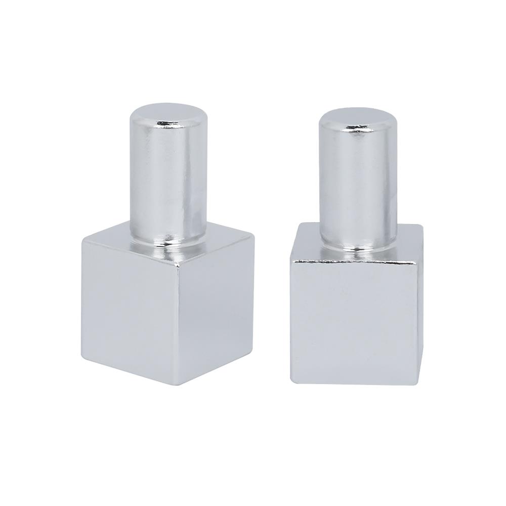 ตัวปิดมุมคิ้วอะลูมิเนียมแบบเหลี่ยม 14 มม. DL141 สีเงินเงา