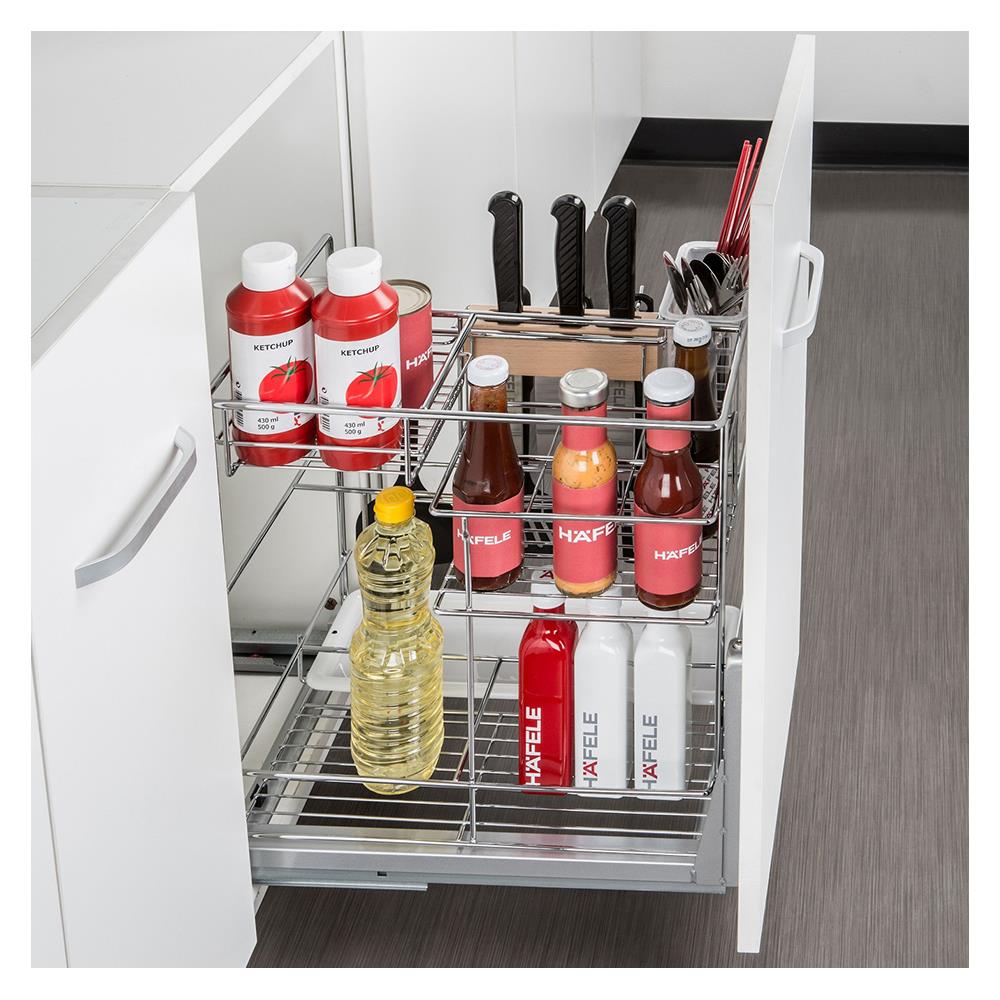 ตะแกรงบานดึง HAFELE 495.35.299 สเตนเลส