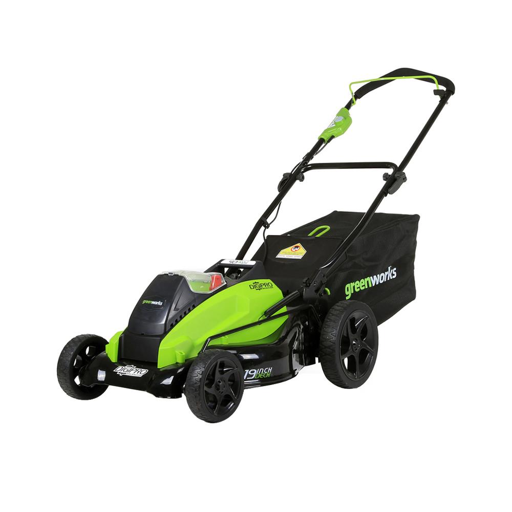 รถตัดหญ้าไร้สาย (พร้อมแบตเตอรี่) GREENWORKS GWS0010 40 โวลต์