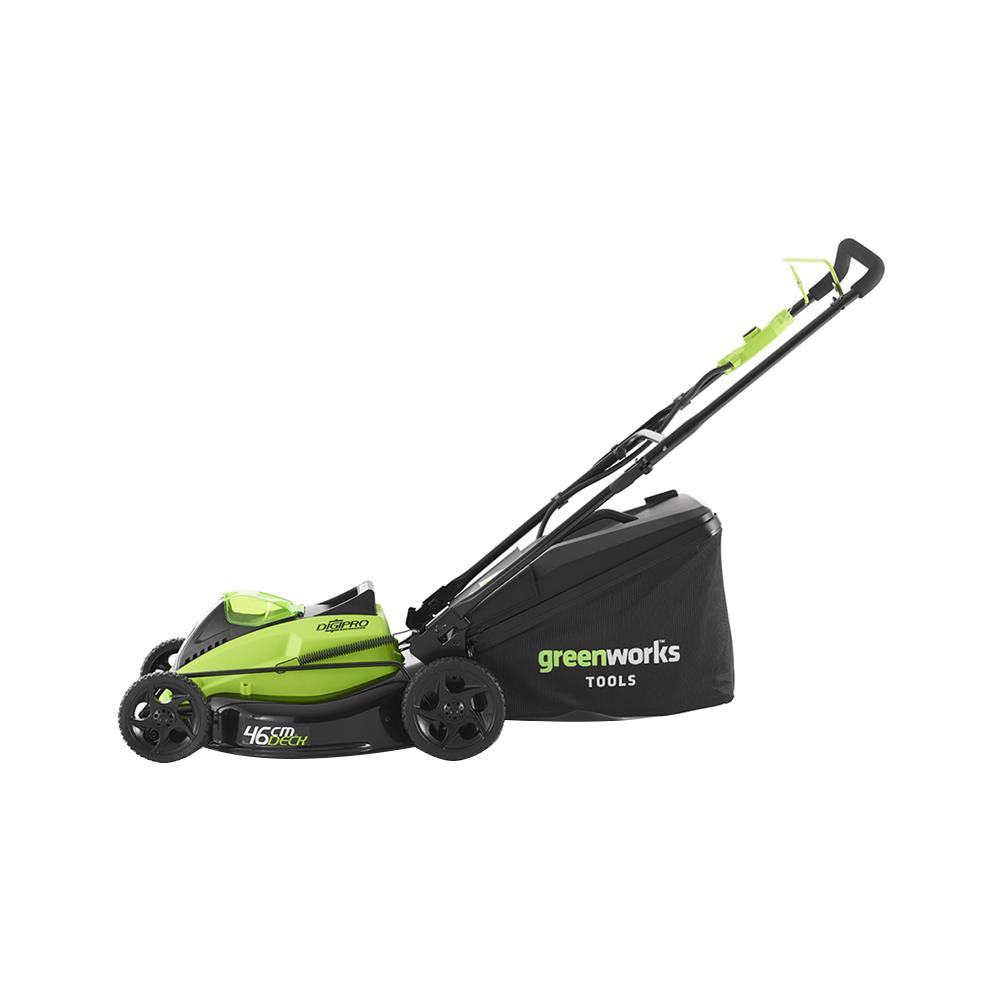 รถตัดหญ้าไร้สาย (พร้อมแบตเตอรี่) GREENWORKS GWS0010 40 โวลต์