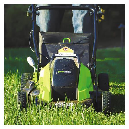 รถตัดหญ้าไร้สาย (พร้อมแบตเตอรี่) GREENWORKS GWS0010 40 โวลต์_5