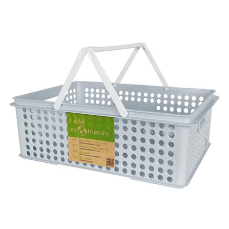 กล่องซ้อนได้ STACKO 5080M ECO FRIENDLY 39.2X27.9X13.3 ซม. สีฟ้า_2