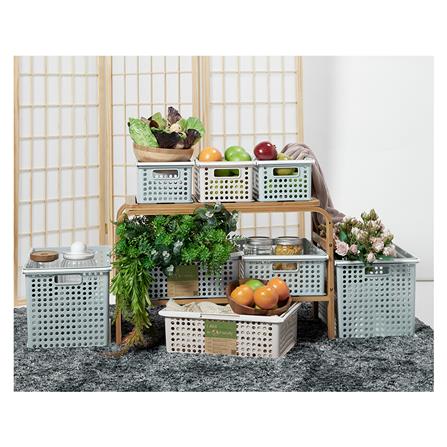 กล่องซ้อนได้ STACKO 5080M ECO FRIENDLY 39.2X27.9X13.3 ซม. สีฟ้า_3