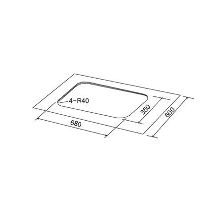 เตาฝังแก๊ส MEX V7812MHR 78 ซม._8