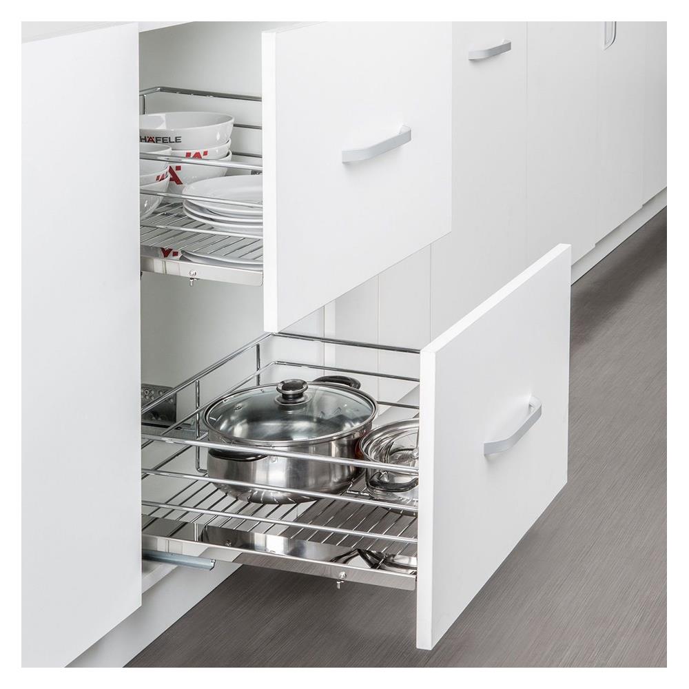 ตะแกรงบานดึง HAFELE 495.35.116 สเตนเลส