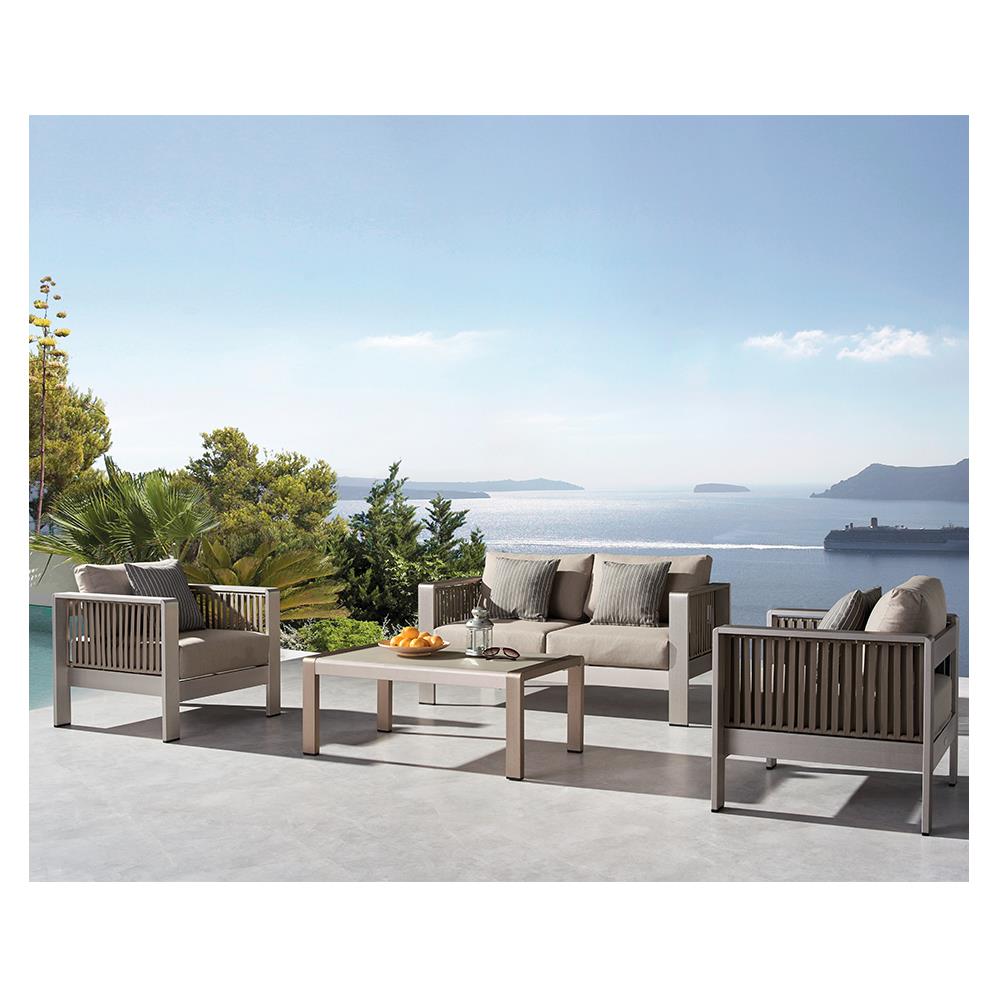 ชุดโซฟาสนาม SPRING MATTHEW สีเทา