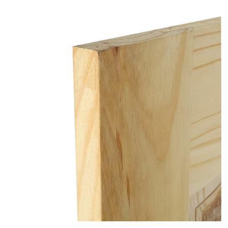 ประตูไม้สนนิวซีแลนด์ AZLE ECO EZERO 9 80X200 ซม. สีธรรมชาติ ไม่เจาะลูกบิด_3