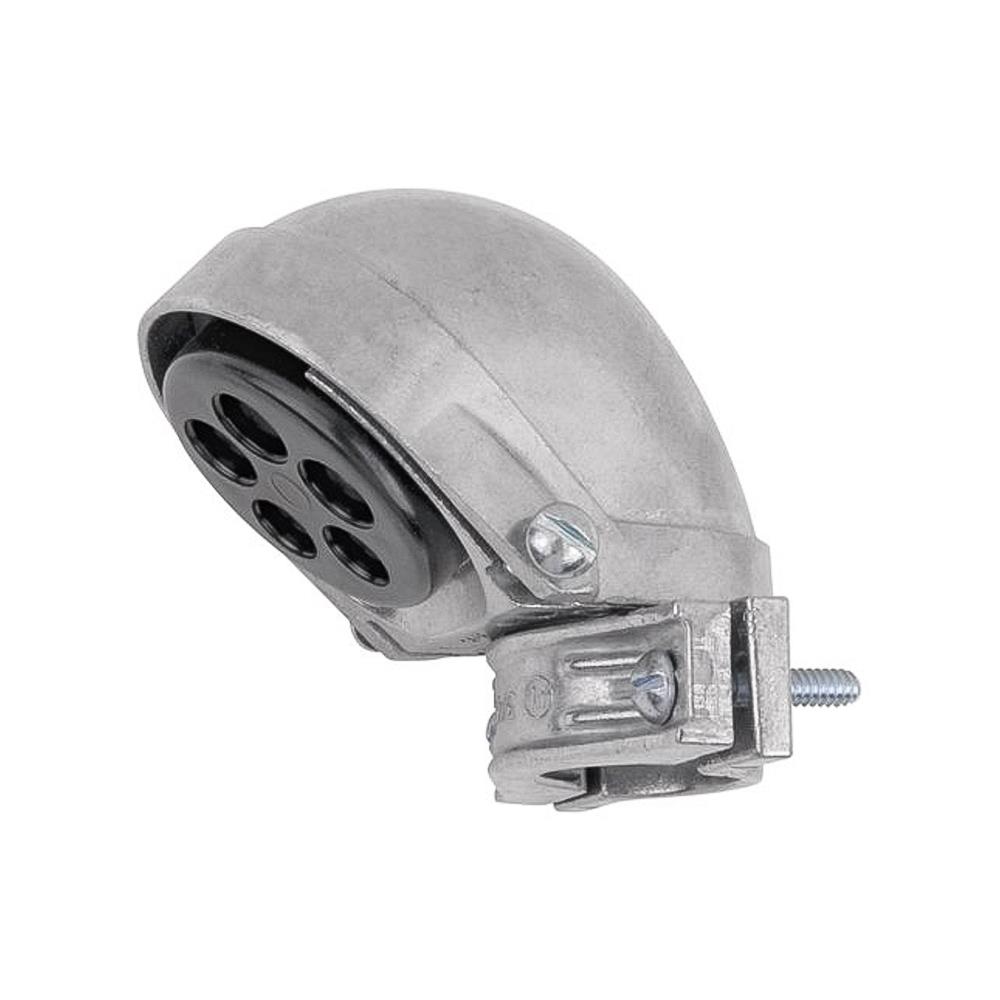 หัวงูเห่า BT 3/4 นิ้ว แบบแคล้ม สีเงิน