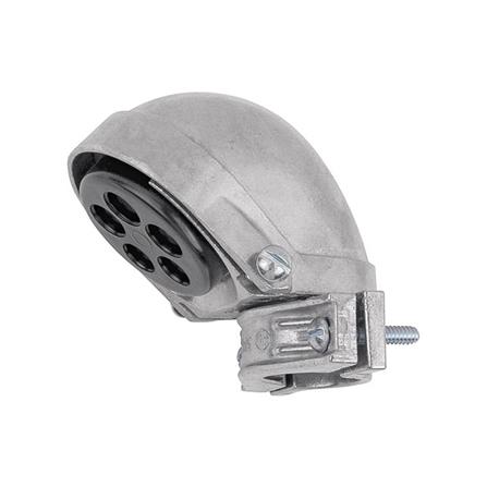 หัวงูเห่า BT 3/4 นิ้ว แบบแคล้ม สีเงิน