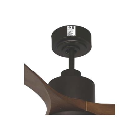 พัดลมโคมไฟ WINFAVOUR WF556CP พลาสติก MODERN 56 นิ้ว สีน้ำตาล_3