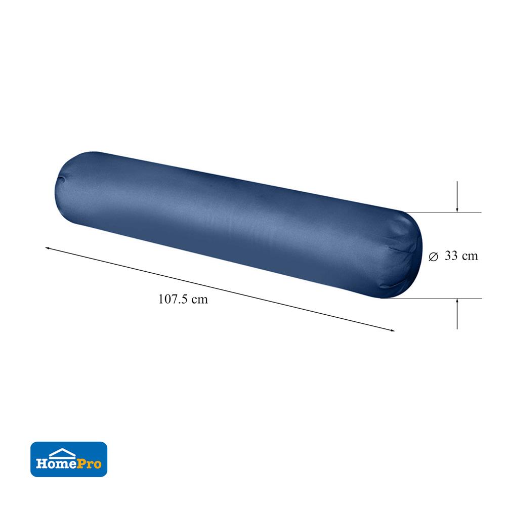 หมอนข้าง ใยสังเคราะห์ HOME LIVING สีกรมท่า