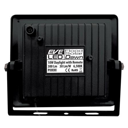 SOLAR FLOODLIGHT EVE 10W DAYLIGHT BLACK_1