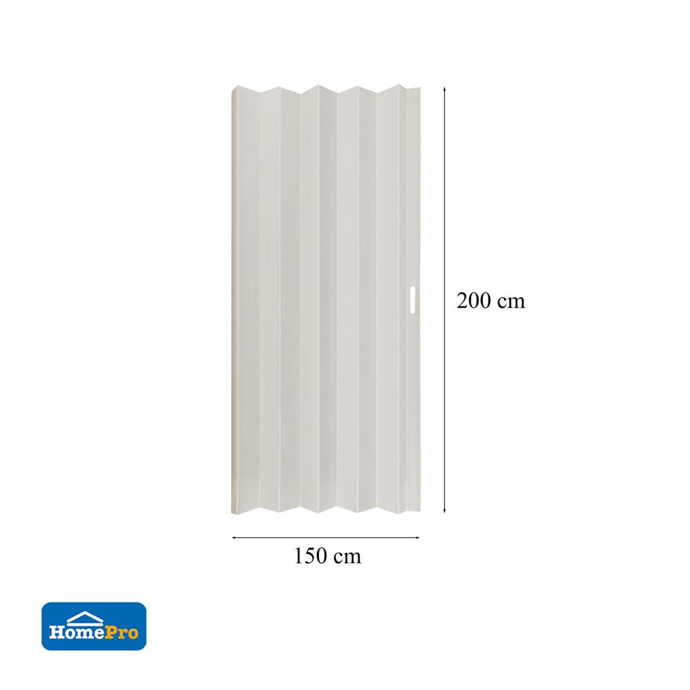 ฉากกั้นห้องแบบทึบ D.I.Y. HOME LIVING STYLE N08 150x200 ซม. สีขาว