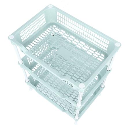 ชั้นวางของพลาสติก 3 ชั้น API ECO FRIENDLY สีเขียว_2