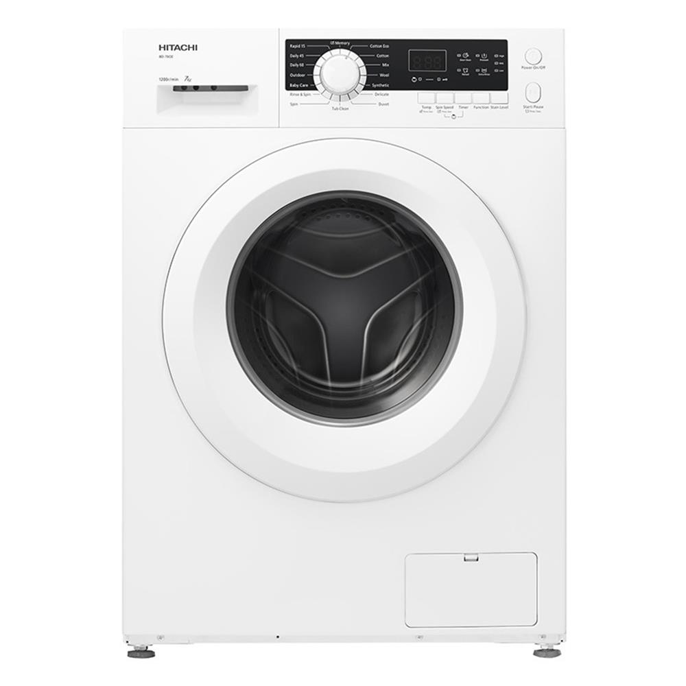 เครื่องซักผ้าฝาหน้า HITACHI BD-70CE 7 กก. 1200 PRM