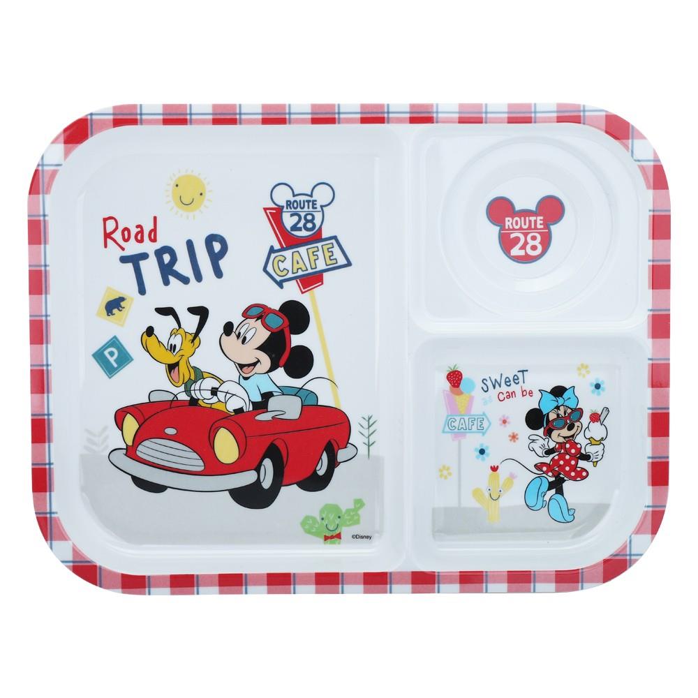 ถาดหลุมเมลามีน 10.5" SUPERWARE MICKEY ROAD TRIP