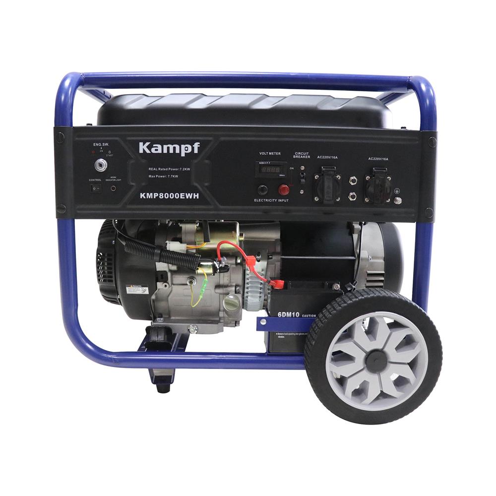 เครื่องกำเนิดไฟฟ้าเบนซิน KAMPF KMP8000EWH/ATS 7700 วัตต์