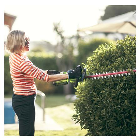 เครื่องตัดแต่งพุ่มไม้ไร้สาย (พร้อมแบตเตอรี่) GREENWORKS GWS0006 40 โวลต์_3