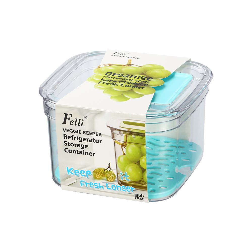กล่องจัดเก็บในตู้เย็น Fresh Keeper 6นิ้ว KECH