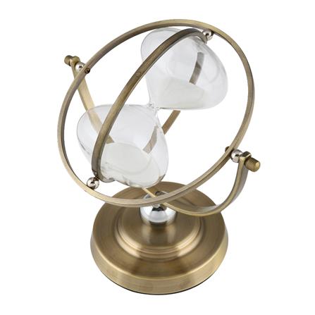 นาฬิกาทราย HOME LIVING STYLE EARTH ไซส์ M 21X24 ซม. สีทอง_1
