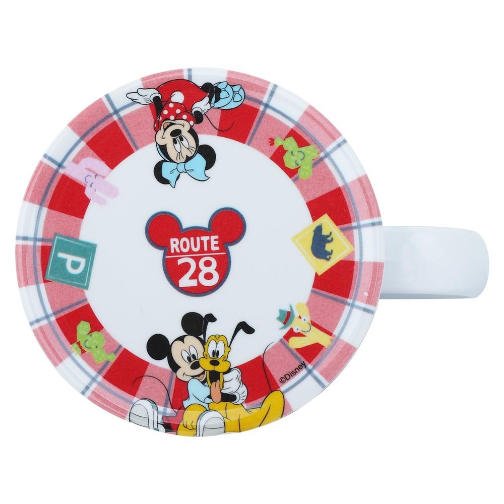ถ้วยหู+ฝาเมลามีน 450ml SUPERWARE MICKEY ROAD TRIP