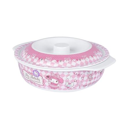 ชามเมลามีน+ฝา 6.5