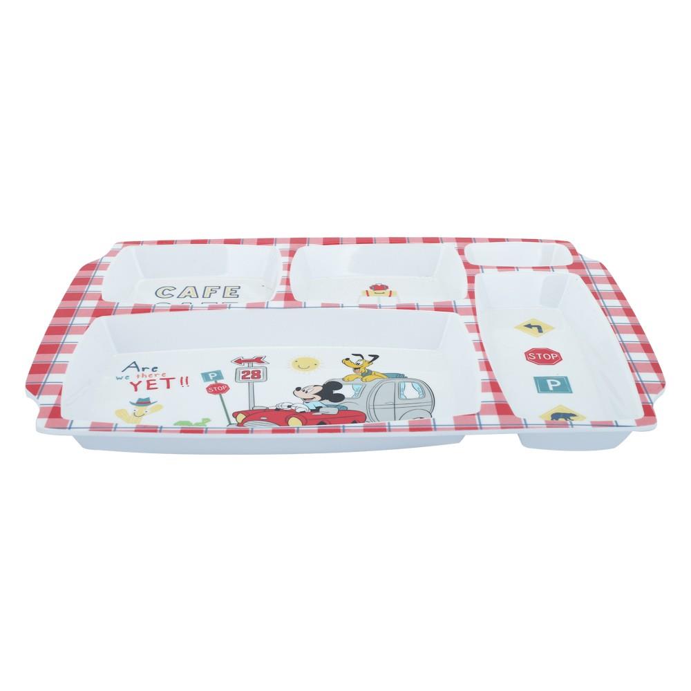 ถาดหลุมเมลามีน 12" SUPERWARE MICKEY ROAD TRIP