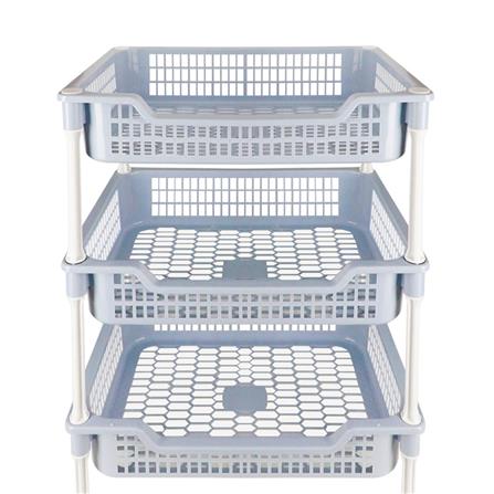 ชั้นวางของพลาสติก 3 ชั้น API ECO FRIENDLY สีฟ้า_2