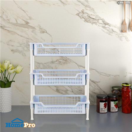 ชั้นวางของพลาสติก 3 ชั้น API ECO FRIENDLY สีฟ้า_4