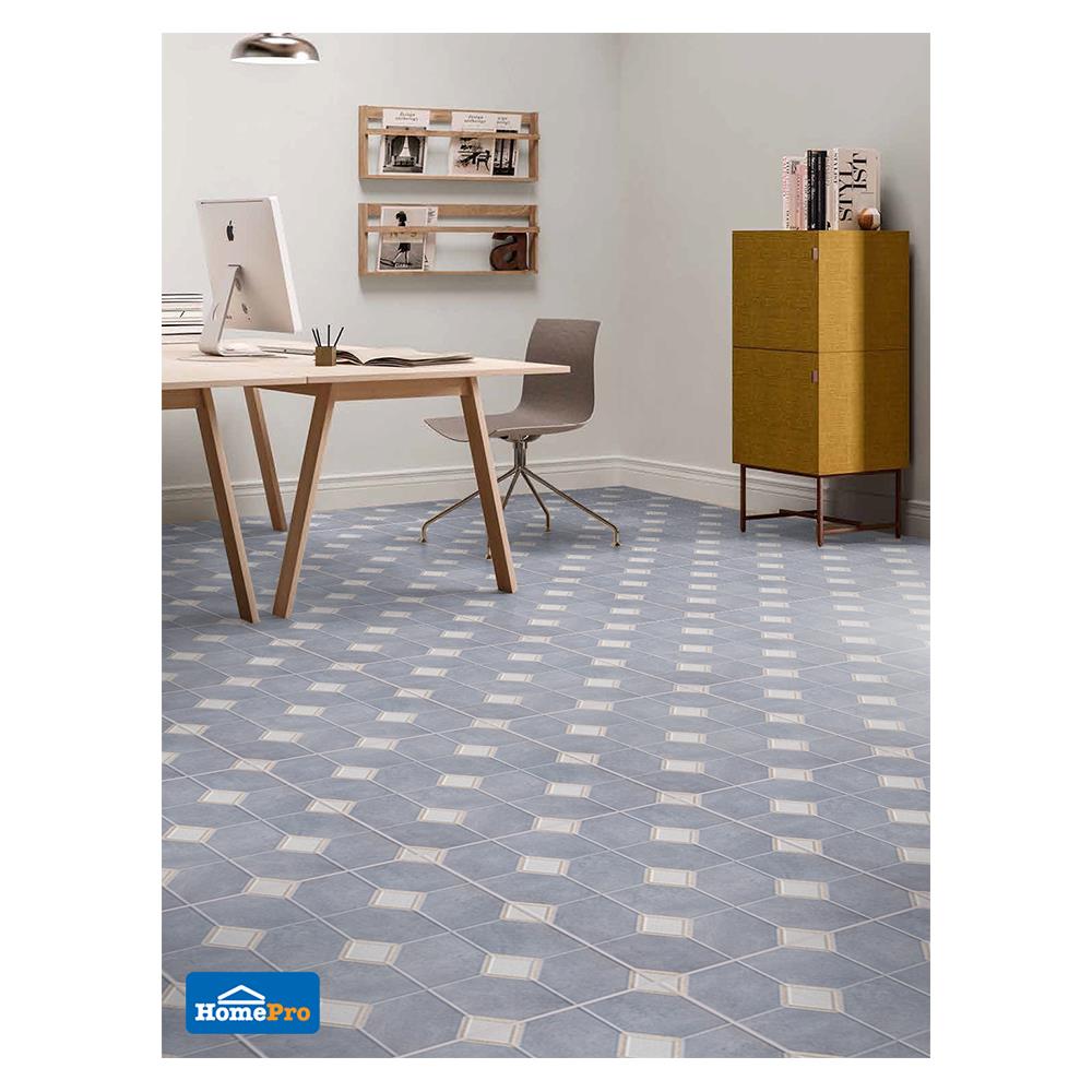 กระเบื้องพื้น 16x16 นิ้ว TARA อัลบาเซเต้ เทา PM 0.96M2