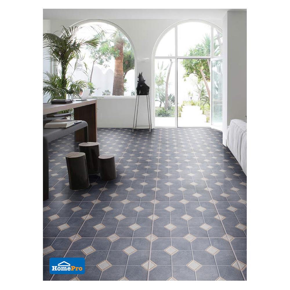 กระเบื้องพื้น 16x16 นิ้ว TARA อัลบาเซเต้ เทา PM 0.96M2