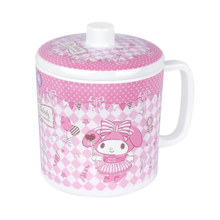 ถ้วยหู+ฝาเมลามีน 700ml SUPERWARE MY MELODY SWEETNESS_0