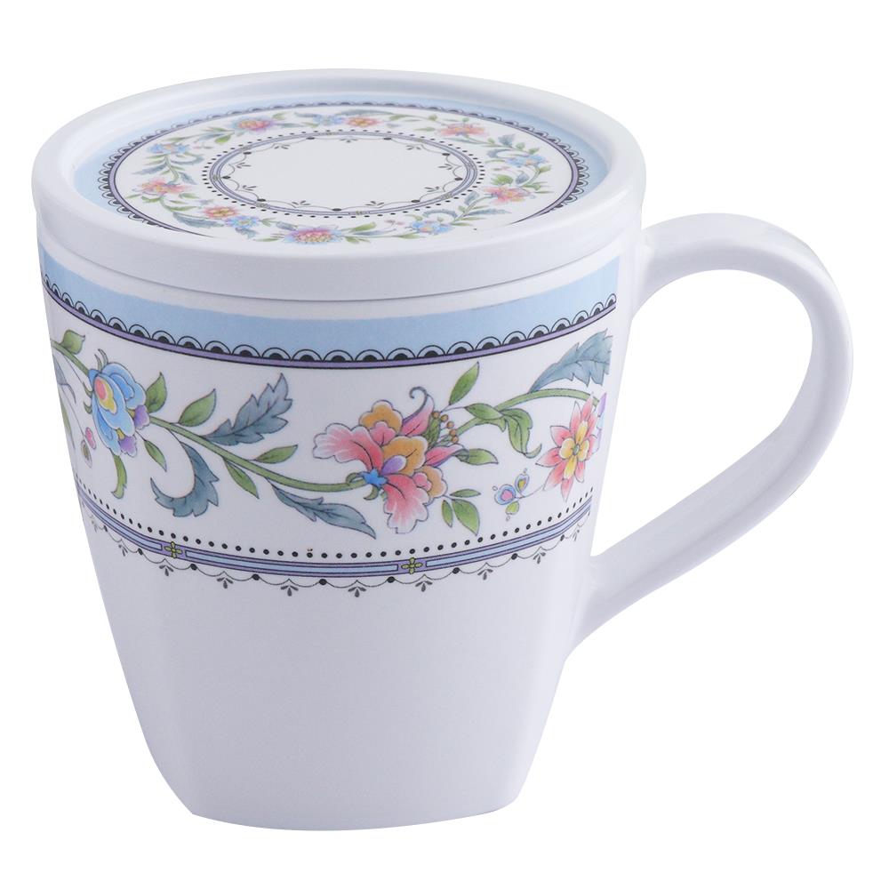 ถ้วยหู+ฝาเมลามีน 400ml SUPERWARE ANGIE