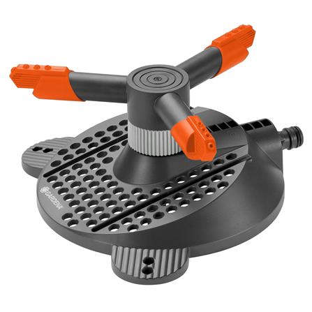 สปริงเกอร์ตั้งพื้น 3 ใบพัด GARDENA 02060-20 1/2X5/8 นิ้ว