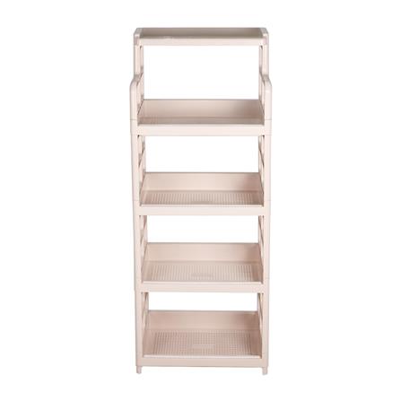 ชั้นวางของ 5 ชั้น STACKO FRIENDLY 47.5x30x125 ซม. สีเบจ_1