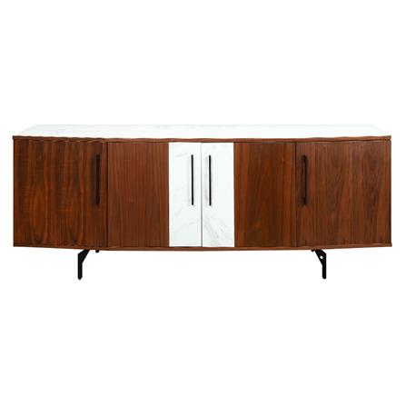 ตู้บานเปิด FURDINI EXTRA-O สีวอลนัท/ลายหิน_0