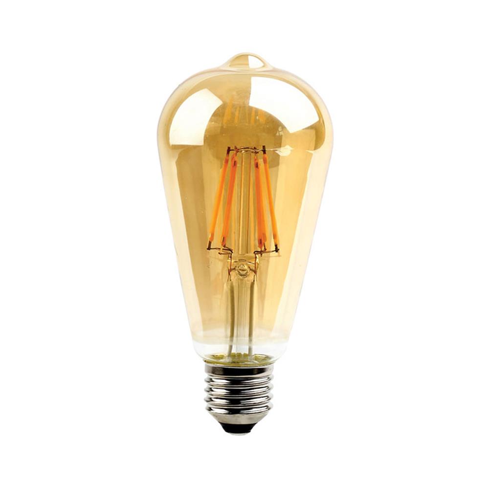 หลอด LED SHINING ST64 FILA AMBER 6 วัตต์ WARM WHITE E27