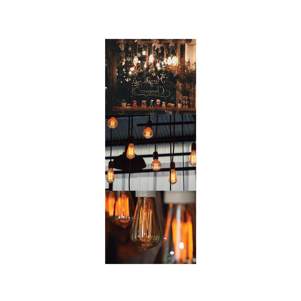 หลอด LED SHINING ST64 FILA AMBER 6 วัตต์ WARM WHITE E27