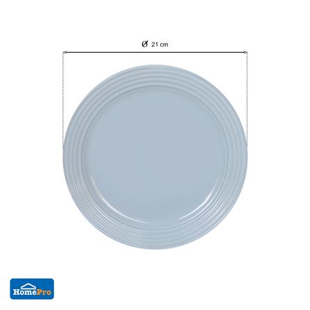 จานเซรามิกตื้น 8