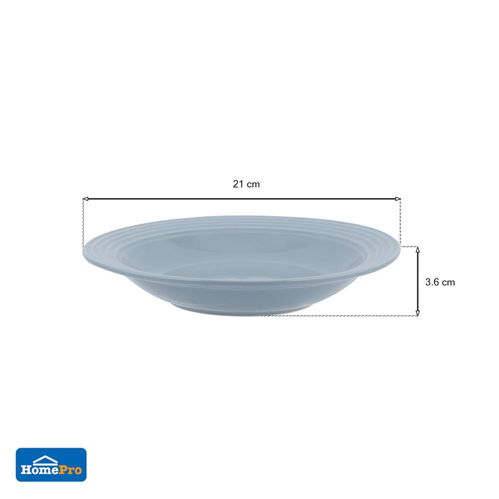 จานเซรามิกลึก 8" KECH GRACE