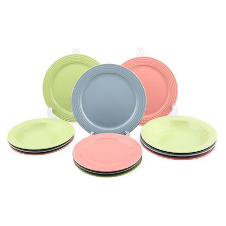 จานเซรามิกลึก 8