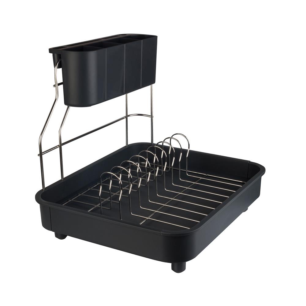 ชั้นคว่ำจานพลาสติกและสเตนเลสปรับขนาดได้ KECH_0