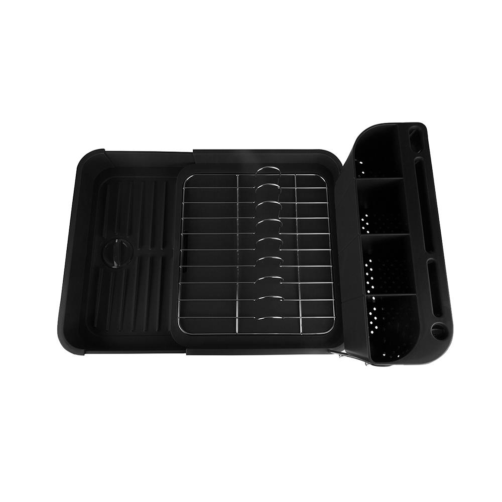 ชั้นคว่ำจานพลาสติกและสเตนเลสปรับขนาดได้ KECH