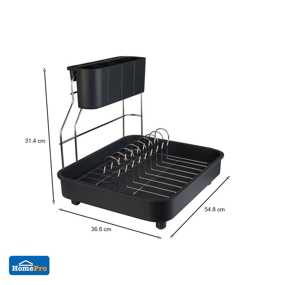 ชั้นคว่ำจานพลาสติกและสเตนเลสปรับขนาดได้ KECH